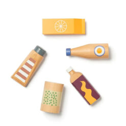 DELISTED Kids Concept Spielzeug Flaschen- und Dosenset, 5-teilig, FSC® – Bild 2