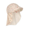 Konges Sløjd KS4699 - MANUCA SUN HAT - MULTI HEARTS - Extra 0