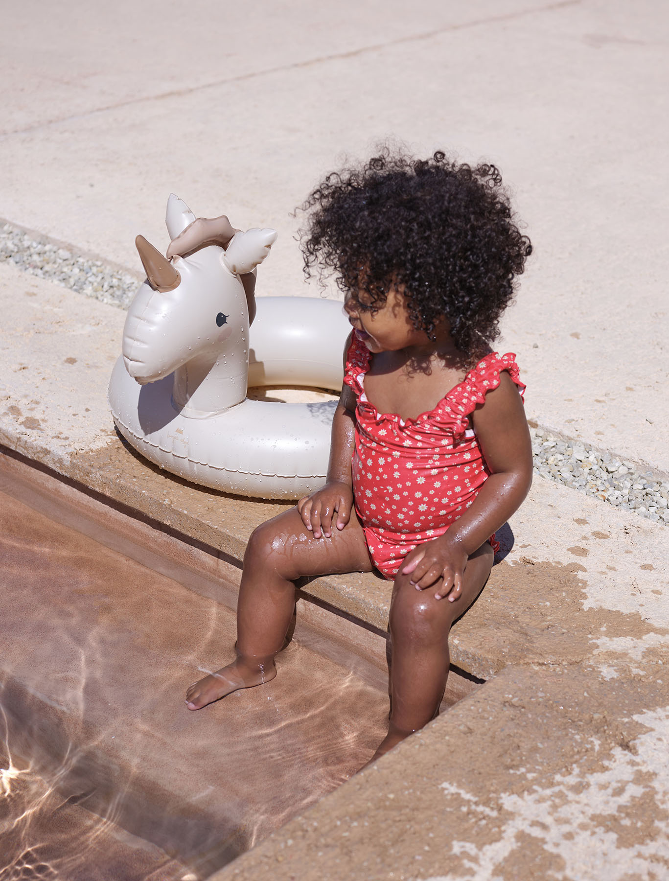 Konges Sløjd KS4879 - SWIM RING UNICORN - ROSE - Extra 1