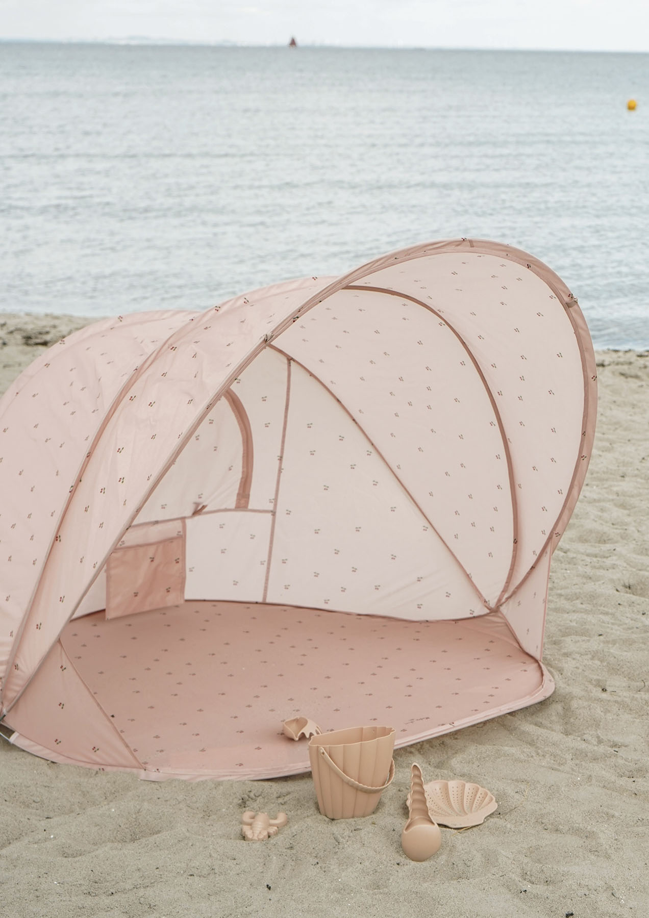 Konges Sløjd UV-Strandzelt „Cherry“, Strandmuschel, UV-Schutz 50+