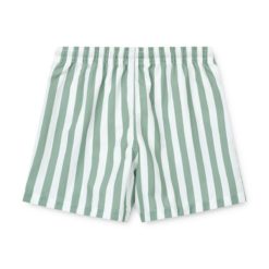 DELISTED Liewood Duke Kinder-Badeshorts „Stripe Peppermint / Crisp white“ – Bild 2