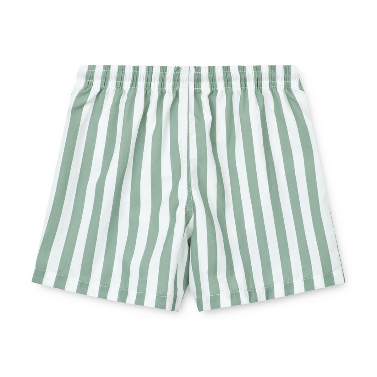 DELISTED Liewood Duke Kinder-Badeshorts „Stripe Peppermint / Crisp white“ – Bild 2