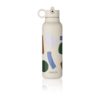 Liewood Falk water bottle 350 ml_LW15024_1028_Paint stroke Sandy_1-23_1