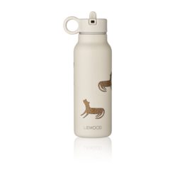 Liewood Falk water bottle 350 ml_LW15024_1493_Leopard Sandy_1-23_1