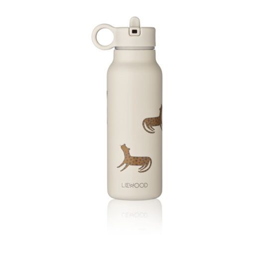 Liewood Falk water bottle 350 ml_LW15024_1493_Leopard Sandy_1-23_1
