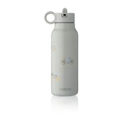 Liewood Falk water bottle 350 ml_LW15024_1496_Bicycle Cloud blue_1-23_1