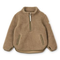Liewood Ronja Flor Anorak „Oat“, Teddystoff, Gr. 80