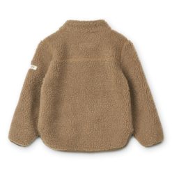 Liewood Ronja Flor Anorak „Oat“, Teddystoff – Bild 2