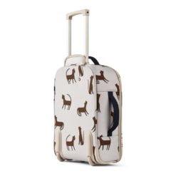 DELISTED Liewood Jeremy Kinderkoffer „Leopard / Sandy“, Handgepäckgröße 17L – Bild 2
