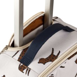 DELISTED Liewood Jeremy Kinderkoffer „Leopard / Sandy“, Handgepäckgröße 17L – Bild 3