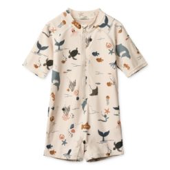 Liewood Max swim jumpsuit_LW17602_1032_Sea creature Sandy_1-23_1