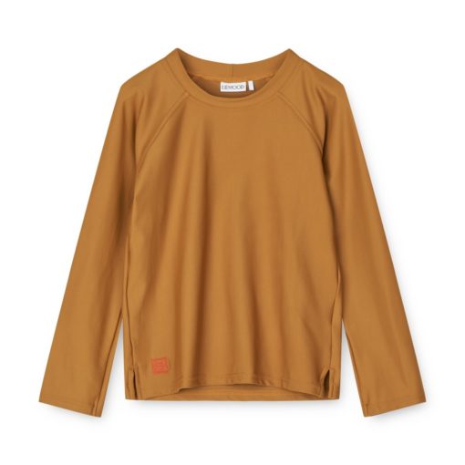 Liewood Noah swim tee_LW17607_3050_Golden caramel_1-23_1