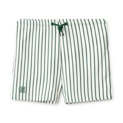 Liewood Otto swim pants_LW17608_1276_Stripe Garden green_Creme de la creme_1-23_1