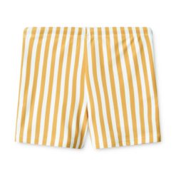 Liewood Otto swim pants_LW17608_1279_Stripe 8x8mm Yellow mellow_White_1-23_2