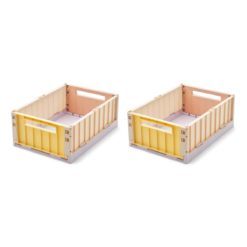 Liewood Weston Storage Box M 2-pack_LW15140_1265_Jojoba mix_1-23_2