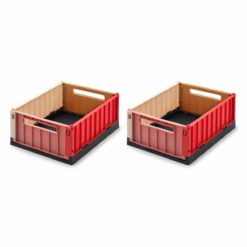 Liewood Aufbewahrungsbox Weston „Multi mix“, Größe S, 2er-Set, 25x18x10cm