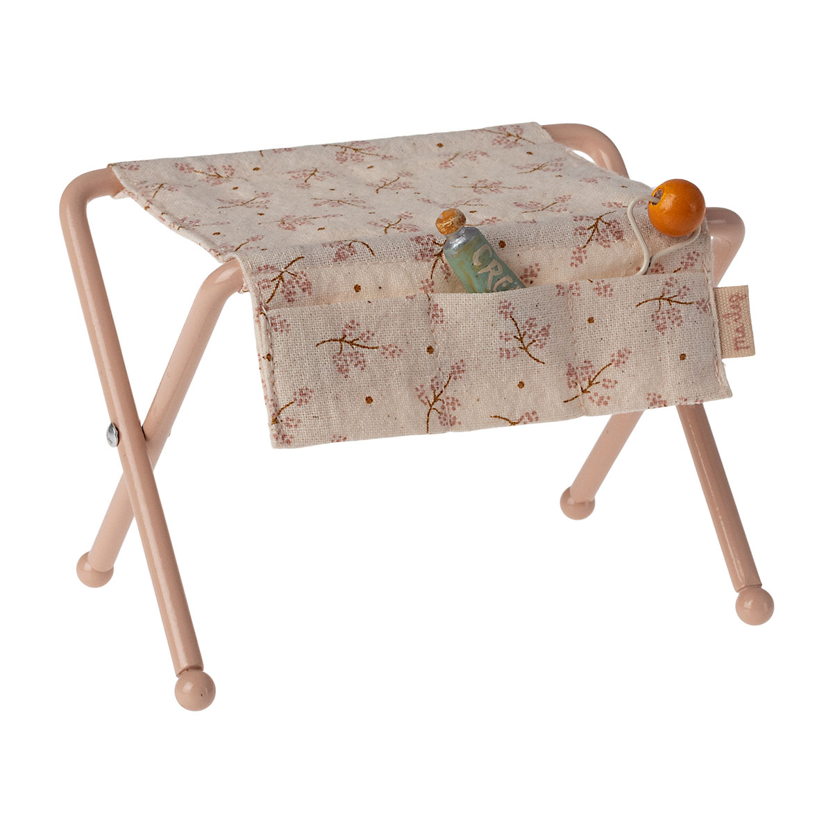 Maileg Miniatur Wickeltisch-Set „rose“, H7cm