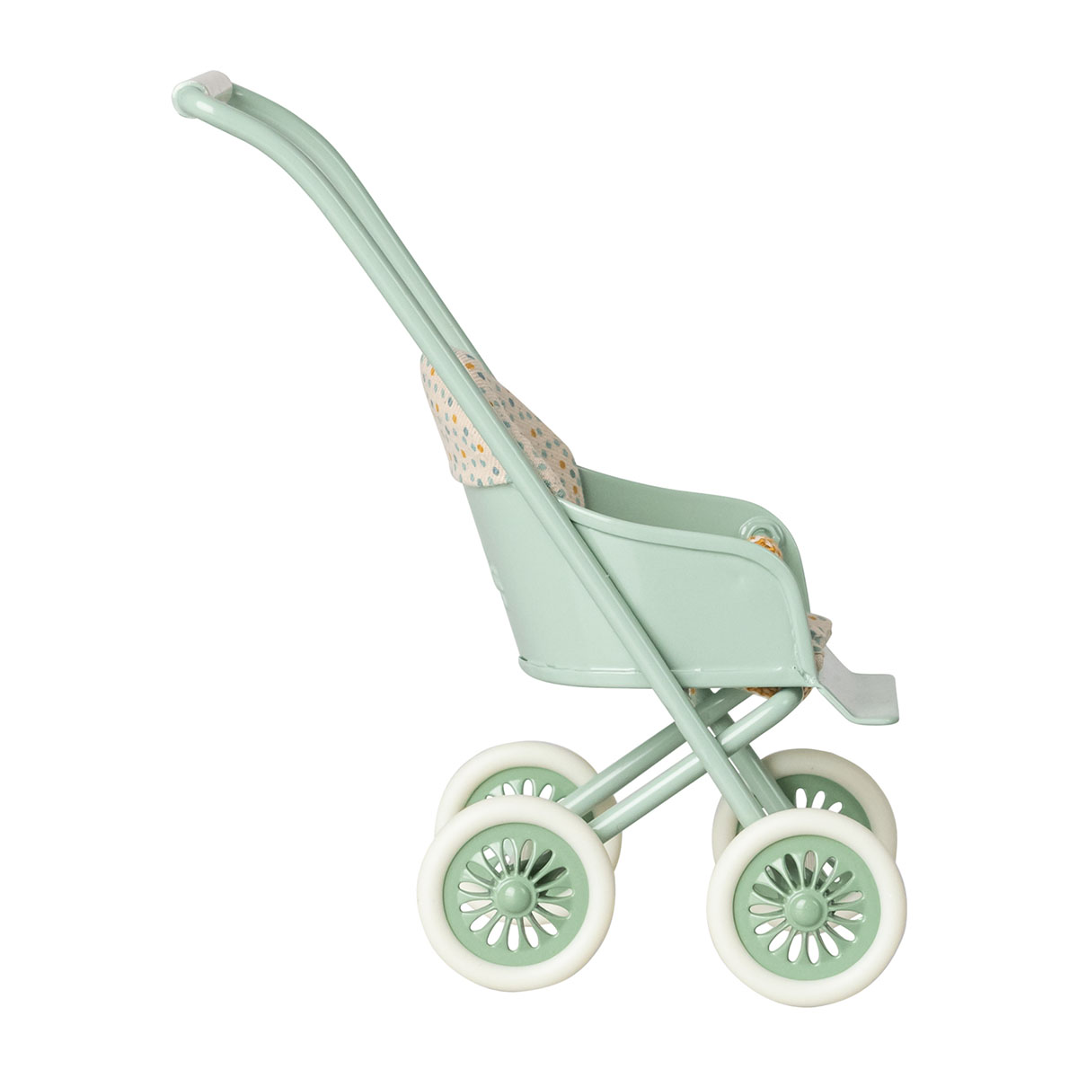 Maileg Vintage-Kinderpuppenwagen „Minzen“, Gr. Mikro, H13cm 02