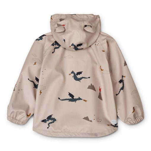 Liewood Dakota Regenbekleidungs-Set „Little dragon / Dark sandy“, Gr. 86, 92, 98 – Bild 9