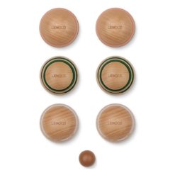 Liewood Pétanque-Set Sisse „Garden green multi mix“, Buchenholz