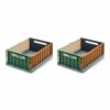 Liewood Weston storage box M 2-pack_LW14677_6915_Sea blue mix_2