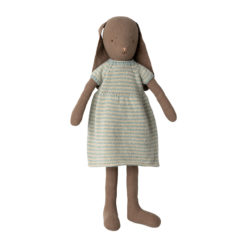 Maileg Kanninchen „Braun“ mit Strickkleid, Gr. 4 - 62cm