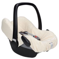 koeka Babyschalenbezug 0+ 3 Punkte Antwerp „natural“, ungebleicht und ungefärbt 01
