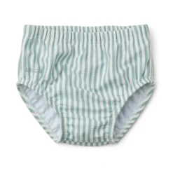 Liewood Baby Badehose Anthony „Sea blue / White“, Seersucker