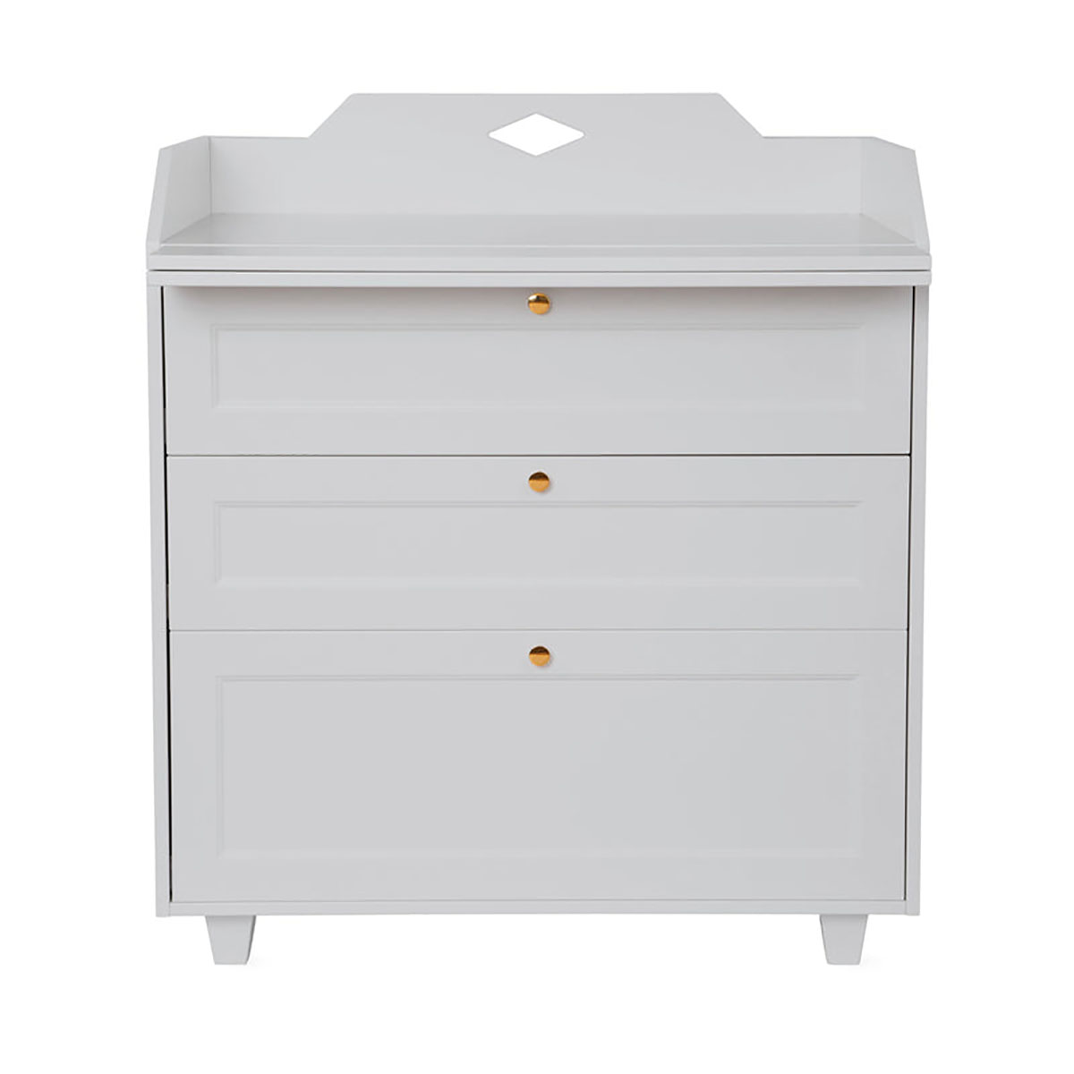 Cam Cam Wickelkommode Luca „Classic Grey“, FSC-Mix