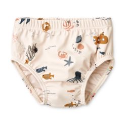 Liewood Baby Badehose Anthony „Sea creature / Sandy“, LSF 40+