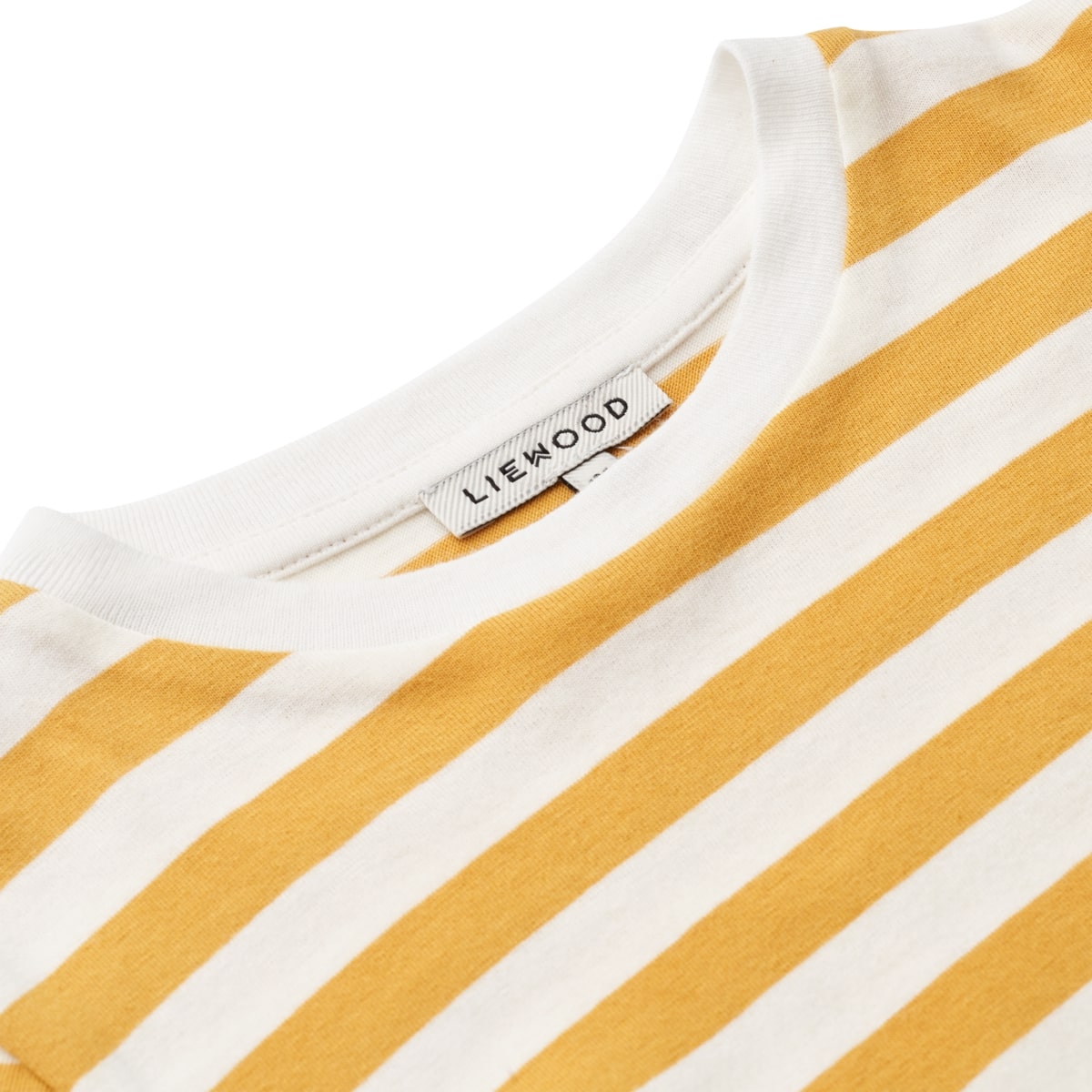 Liewood Langarm-T-Shirt Apia „White / Yellow mellow“, Gr. 56-74 – Bild 3
