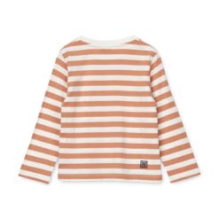 Liewood Langarm-T-Shirt Apia „White / Tuscany rose“, Gr. 56-122