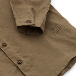 DELISTED Liewood Leinen-Hemd Austin „Khaki“ – Bild 4
