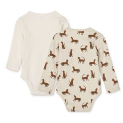 Liewood Baby-Body Yanni „Leopard sandy / Creme de la creme“, 2er-Set, Gr. 68-74, 92 – Bild 2