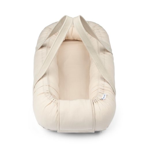 Liewood Gro Babylift / Babynest „Sandy“, Seersucker, Bio-Baumwolle