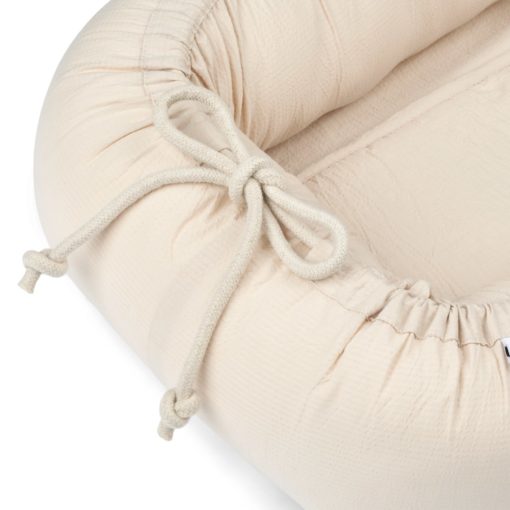 DELISTED Liewood Gro Babylift / Babynest „Sandy“, Seersucker, Bio-Baumwolle – Bild 3