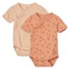 Liewood Baby-Body Hali „Sea shell Pale tuscany / Apple blossom“, 2er-Set, Gr. 56-80