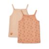 Liewood Kinder-Unterhemd Naomi „Sea shell Pale tuscany : Apple blossom“, 2er-Set, Gr. 84-140 01