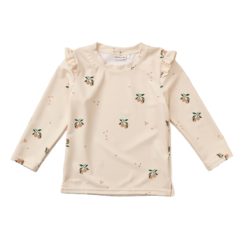 Liewood Langarm-Schwimm-T-Shirt Tenley „Peach / Sea shell“, LSF 40+, Gr. 56-128