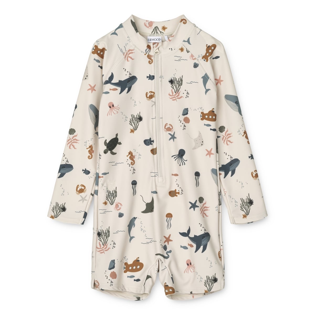 Liewood Schwimm-Jumpsuit Max „Sea creature / Sandy“