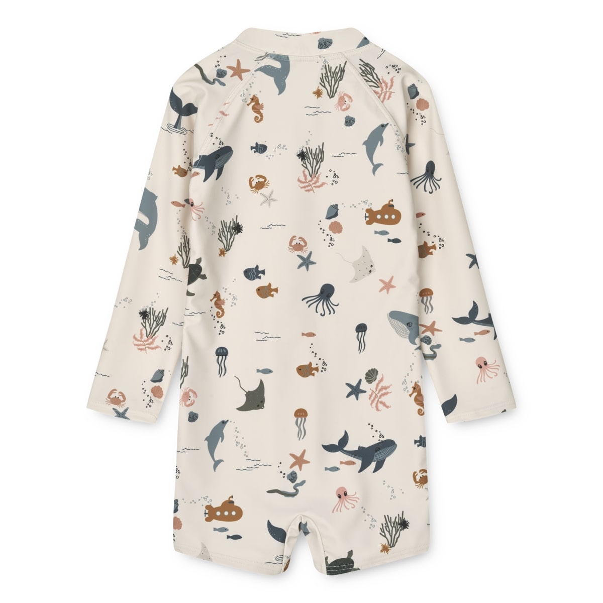 Liewood Schwimm-Jumpsuit Max „Sea creature / Sandy“, LSF 40+, Gr. 56 – Bild 2