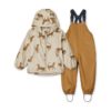 Liewood Melodi Regenbekleidungs-Set „Leopard / Sandy“, Gr. 80-104