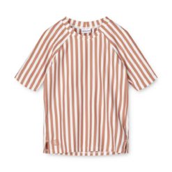 Liewood Noah Kurzarm-Schwimm-T-Shirt „ Tuscany rose / Creme de la creme“, LSF 40+, Gr. 56-128