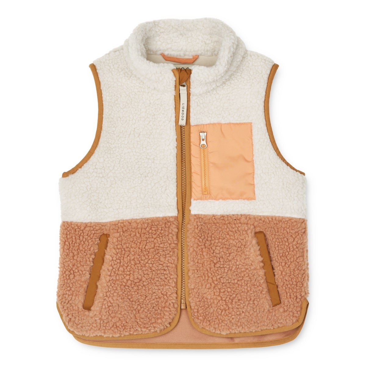 Liewood Vada Sherpa Weste für Kinder „Tuscany rose mix“, 1-7 Jahre