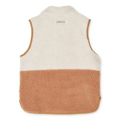DELISTED Liewood Vada Sherpa Weste für Kinder „Tuscany rose mix“ – Bild 2