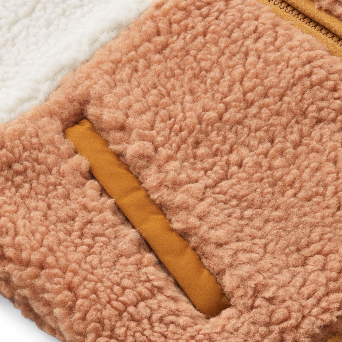 DELISTED Liewood Vada Sherpa Weste für Kinder „Tuscany rose mix“ – Bild 3