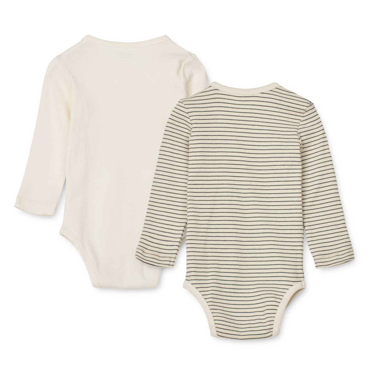 Liewood Baby-Body Yanni „Whale blue / Creme de la creme“, 2er-Set, Gr. 56, 62, 74-86 – Bild 2