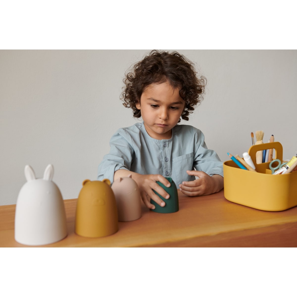 Liewood Kinder-Hemd Housten „Crisp white“, garngefärbt, Gr. 56-74, 98-122 – Bild 11