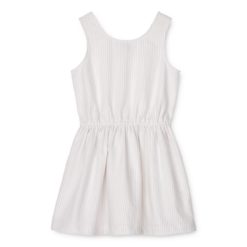 Liewood Idaho Leinenkleid „Crisp white / Sandy“, Gr. 86-128