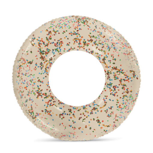 Konges Sløjd Junior-Schwimmring „Creme“, transparent, ø50cm 01